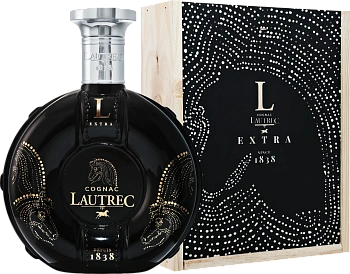 Коньяк Godet Lautrec Extra Grande Champagne wooden box  700 мл