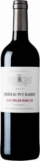 Вино Chateau Puy Barbey Saint-Emilion Grand Cru AOC 2014 750 мл