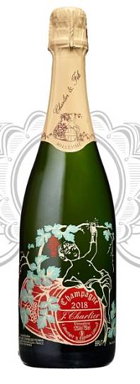 Шампанское  CHARLIER & FILS Millesimé Bacchus Brut 2018 750 мл 12,0%