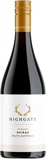 Вино  Highgate  Shiraz, South Australia   750 мл  14,5 %