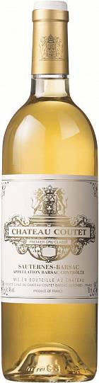 Вино Chateau Coutet 1-er Cru Sauternes-Barsac AOC  2012 375 мл 13,5%