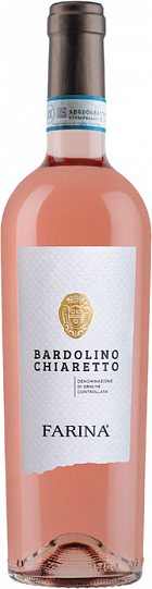 Вино Farina Bardolino Chiaretto DOC Фарина Бардолино Кьяретто 2