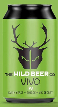 Пиво Wild Beer  Vivo  Вайлд Био  Виво ж/б  330 мл