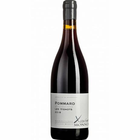 Вино Domaine Xavier Monnot Pommard Les Vignots  2020 750 мл 13% 