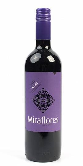 Вино  Santa Carolina  Merlot  Miraflores Valle Central    750 мл