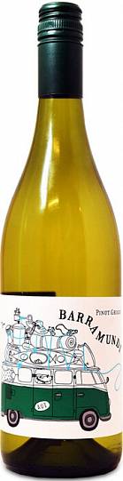 Вино Barramundi Pinot Grigio IG South Eastern Australia white dry 2021 750 мл