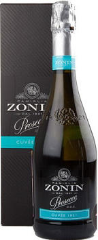 Игристое вино Zonin Prosecco DOC gift box  750 мл