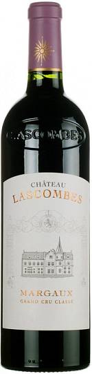 Вино Chateau Lascombes Margaux Cru Classe  АОС 2015 750 мл