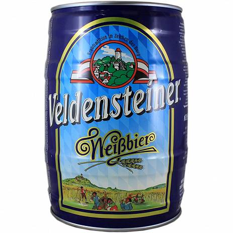 Пиво  Veldensteiner Weisbier Фельденштайнер Вайсбир  5000 мл