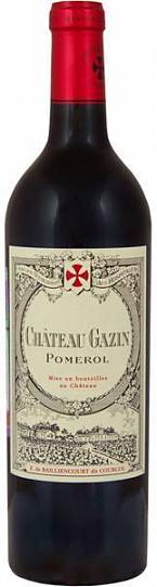 Вино Chateau Gasin АОС  2013 750 мл 13,5%