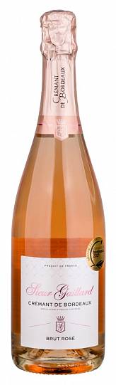 Игристое вино  Sieur Gaillard Crémant de Bordeaux Brut Rose   750 мл