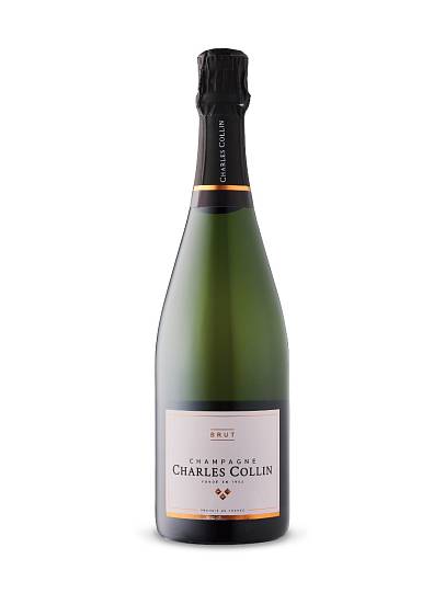 Charles collin brut. Шампань Шарль Коллин брют. Чарльз Колин шампанское. Champagne Charles Collin, Brut импортер. Шампанское Charles Collin fonde en 1952.