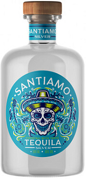 Текила   Santiamo  Silver  700 мл  38 %