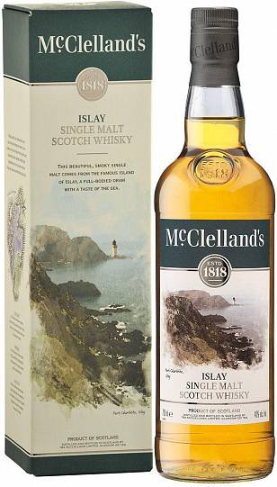 Виски McClelland's Islay  Макклелландс Айла в подарочной 
