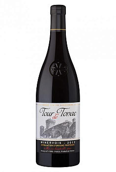 Вино UCCOAR Groupe, Tour de Tonac Minervois, Уккоар САС, "Тур Де Тоньяк Минервуа" АОР Минервуа, 13% 0,75