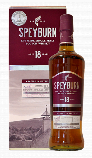 Виски Speyburn 18 years  700 мл