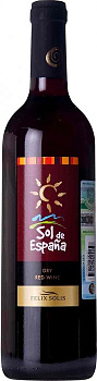 Вино Felix Solis Sol de Espana Tinto Dry red  750 мл