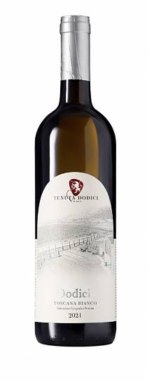 Вино Tenuta Dodici Toscana Bianco 2021 750 мл 12%