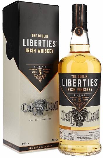 Виски The Dublin Liberties Oak Devil  700 мл