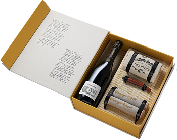 Подарочный набор   Drappier Clarevallis Champagne  750 мл