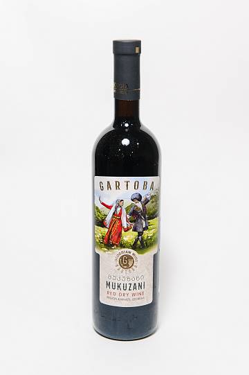 Вино Gartoba Mukuzani 2019 750 мл 13%