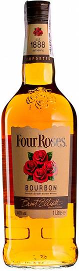Виски Four Roses Straight Bourbon    1000 мл