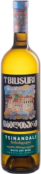 Вино Tbilisuri  Tsinandali   2022  750 мл
