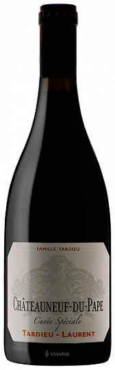 Вино Cuvee Speciale Chateauneuf-du-Pape AOC Tardieu-Laurent 2017 750 мл