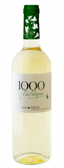 Вино 1000 Mil Hojas Rioja blanco 750 мл