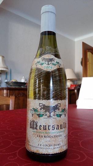 Вино Domaine Coche Dury Meursault Les Rougeots 2004  750 мл