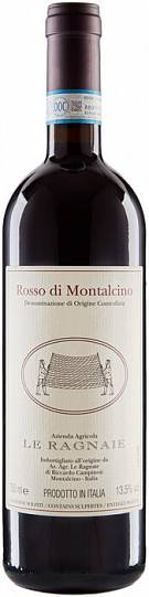 Вино  Le Ragnaie    Rosso di Montalcino    2015  750 мл