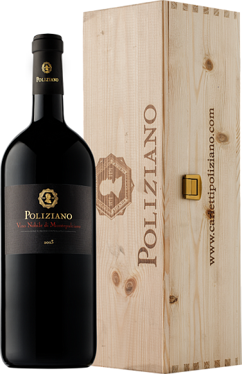 Вино Poliziano  Vino Nobile di Montepulciano  wooden box  2019  1500 мл  14,5 %