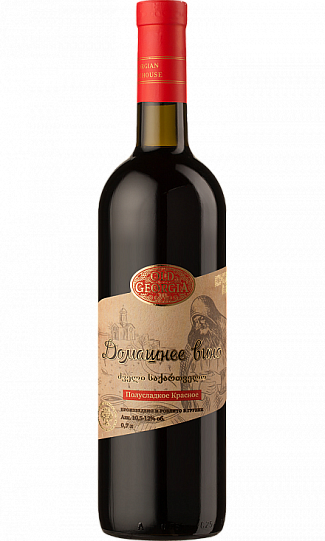 Вино Georgian Wine House  Old Georgia Homemade Wine red   700 мл