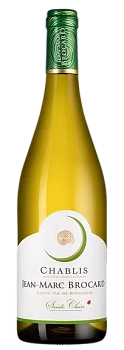 Вино Jean-Marc Brocard  Sainte-Claire Chablis AOC  2023  750 мл