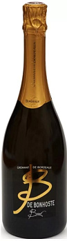 Игристое вино   Cremant de Bordeaux B de Bonhoste Brut  750 мл