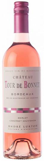 Вино Andre Lurton Chateau Tour de Bonnet Rose dry  2018 750 мл
