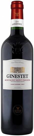 Вино Ginestet Montagne Saint-Emilion AOC Жинесте Монтань Сент-Эми