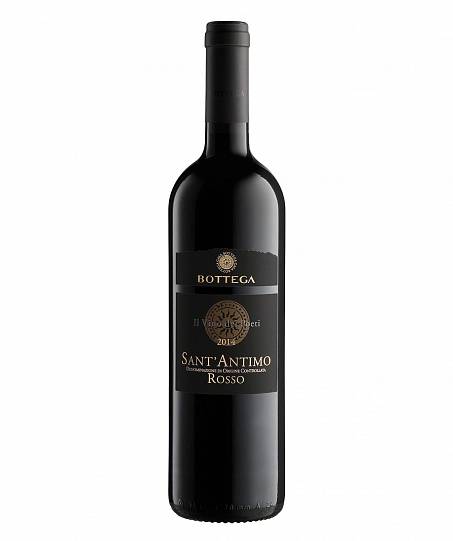 Вино Distilleria Bottega Sant'Antimo Rosso red dry 2019 750 мл