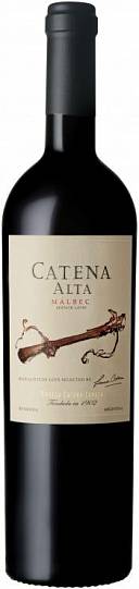 Вино  Catena Alta Malbec  Mendoza Катена Альта  Мальбек  2018  750 