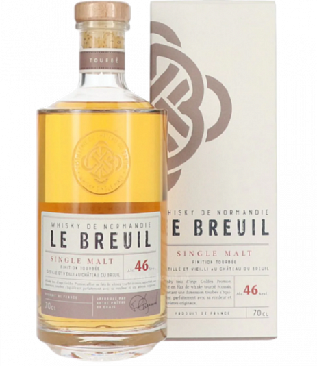 Виски Le Breuil Single Malt Finition Tourbe 700 мл 40%