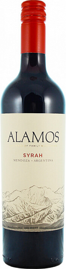 Вино Catena Zapata Alamos Syrah Mendoza  2021  750 мл