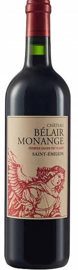Вино Annonce Belair-Monange  Chateau Belair Monange red   2018 750 мл