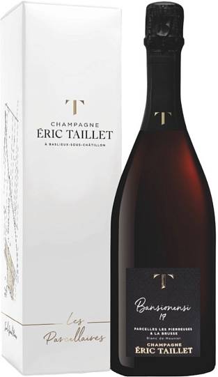 Шампанское Eric Taillet  Bansionensi Extra Brut 2018 gift box  750 мл  