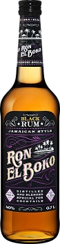 Ром Bimmerle Ron El Boko Black Rum 700 мл 40%