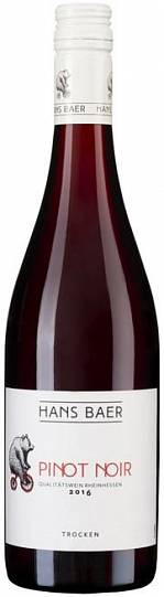 Вино Hans Baer Pinot Noir  2021 750 мл
