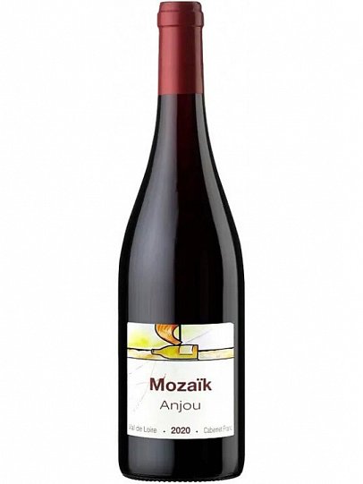 Вино Un Voyage dans les Vignes  Mozaik Rouge Anjou AOC 2020 750 мл 13%