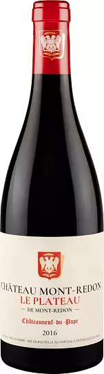 Вино Le Plateau de Mont-Redon Chateauneuf-du-Pape AOC   2016 750 мл  15 %