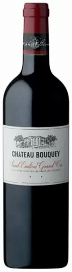 Вино Chateau Bouquey Saint-Emilion  2017 750 мл