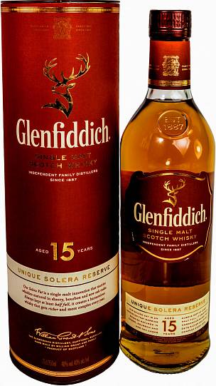 Виски Glenfiddich 15 Years Old   750 мл