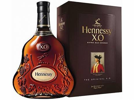 Коньяк Hennessy ХО Хеннесси ХО подарочная упаковка 350